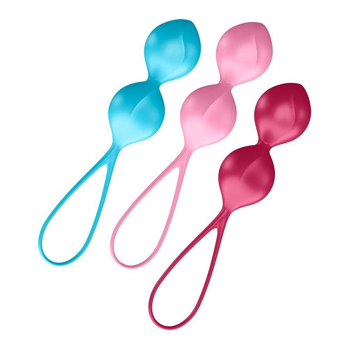 Satisfyer Balls (Set of 3) Double (6 Inch 2.79oz - 5.30oz) (V Balls - set of 3) in Default Title – adult toy for women and couples from Love2b
