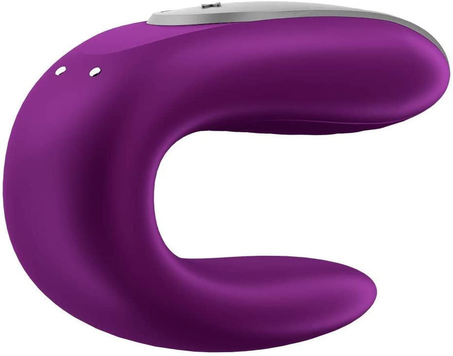 Satisfyer App Enabled Double Fun - Violet in Default Title – adult toy for women and couples from Love2b