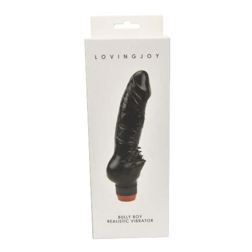 Loving Joy Bully Boy Realistic Vibrator Black in Default Title – adult toy for women and couples from Love2b
