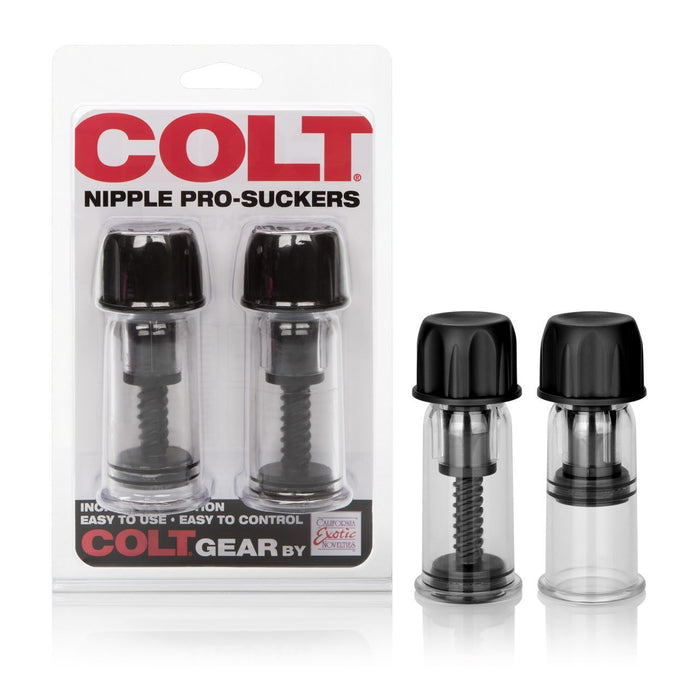 COLT Nipple Pro-Suckers - Black in Default Title – adult toy for women and couples from Love2b