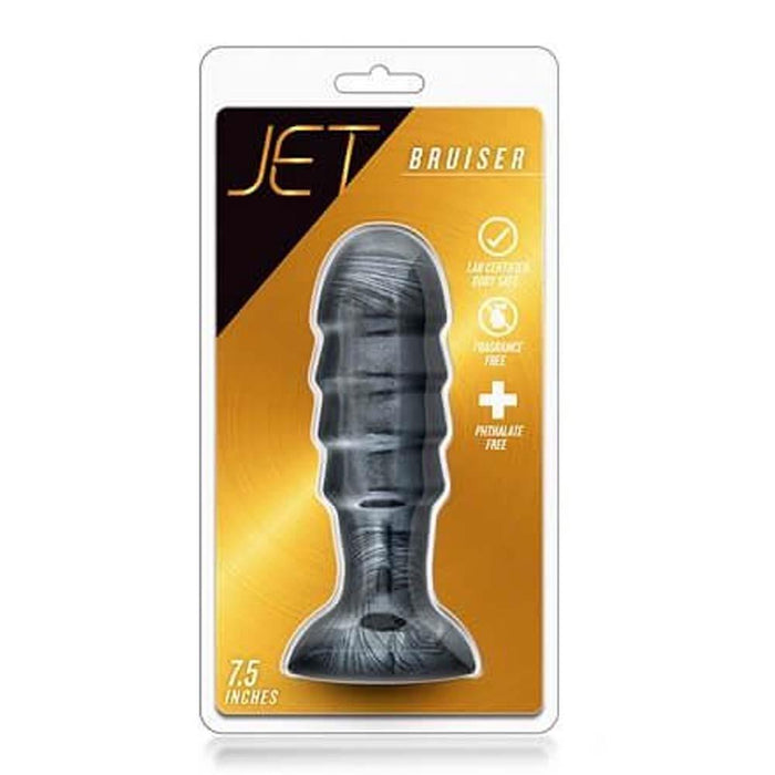 Jet Bruiser Large Ridged Butt Plug 7.5 Inches in Default Title – adult toy for women and couples from Love2b