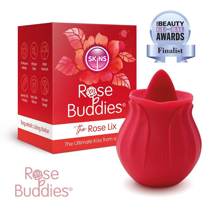 Skins Rose Buddies Rose Lix Vibrator in Default Title – adult toy for women and couples from Love2b