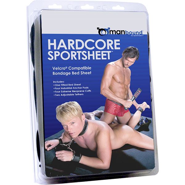 Manbound Hardcore Sportsheet - Queen in Default Title – adult toy for women and couples from Love2b