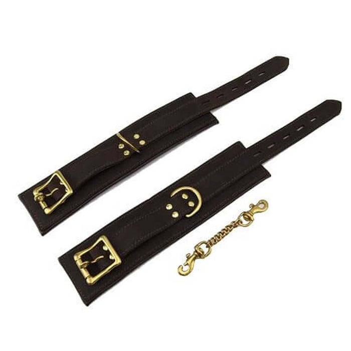 BOUND Nubuck Leather Wrist Restraints in Default Title – adult toy for women and couples from Love2b
