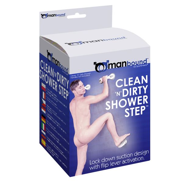 Manbound Clean and Dirty Shower Step in Default Title – adult toy for women and couples from Love2b