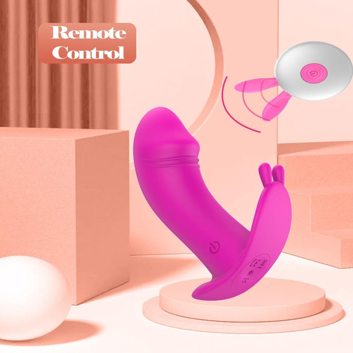 Love2b Wearable Remote Control Vibrator in Purple – adult toy for women and couples from Love2b