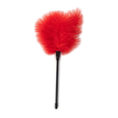 Bound to Please Feather Tickler Red in Default Title – adult toy for women and couples from Love2b