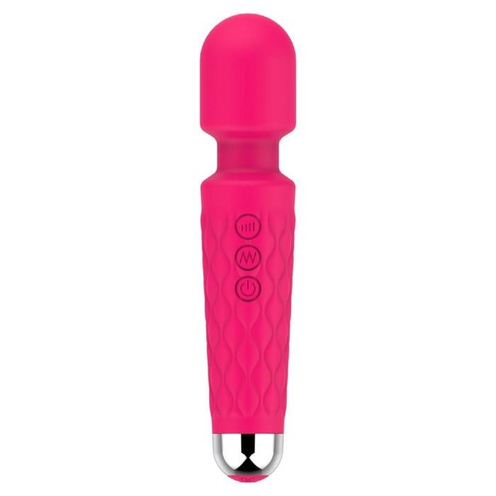 Love2b Premium Mini Wand Massager Vibrator in Purple – adult toy for women and couples from Love2b