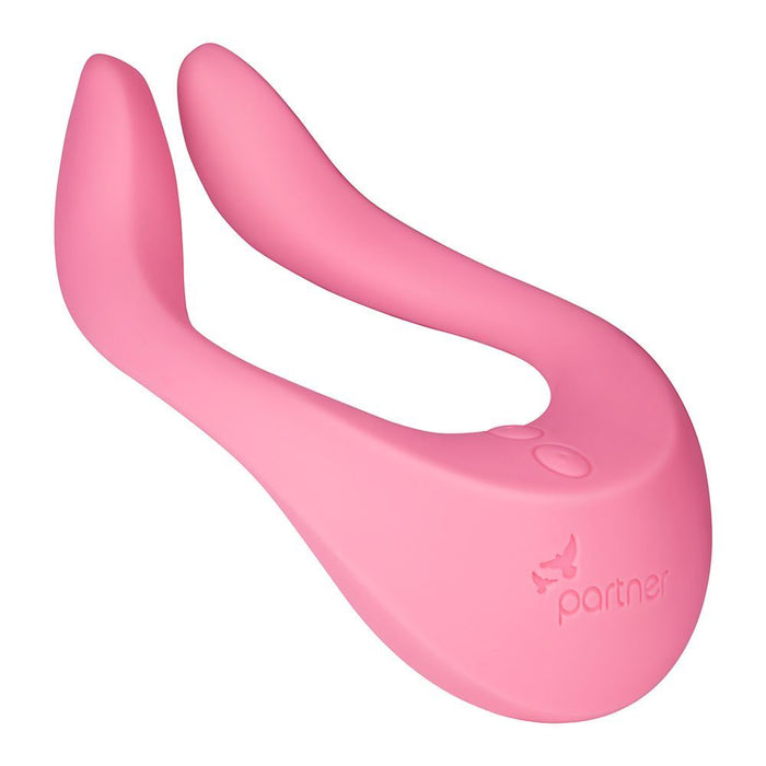 Satisfyer Partner Multifun 2 - Pink (Endless Joy) in Default Title – adult toy for women and couples from Love2b