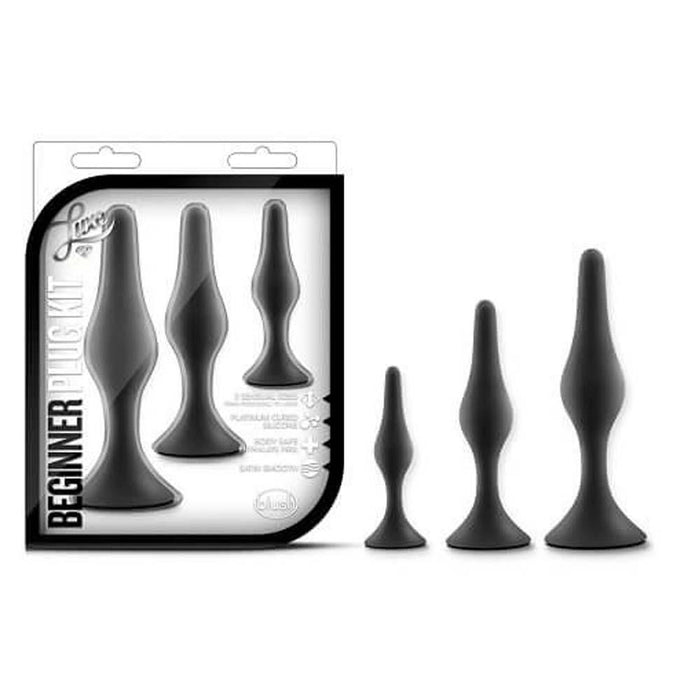 Beginner's Butt Plug Training Set in Default Title – adult toy for women and couples from Love2b