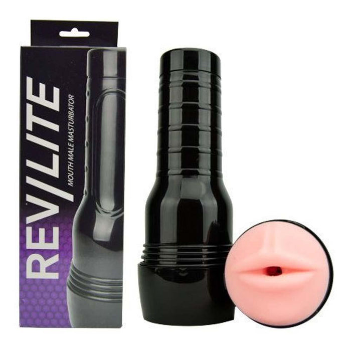 Rev-Lite Realistic Mouth Male Masturbator in Default Title – adult toy for women and couples from Love2b