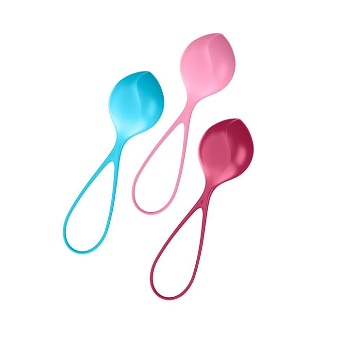 Satisfyer Balls (Set of 3) Single (Strengthening Balls - set of 3) in Default Title – adult toy for women and couples from Love2b
