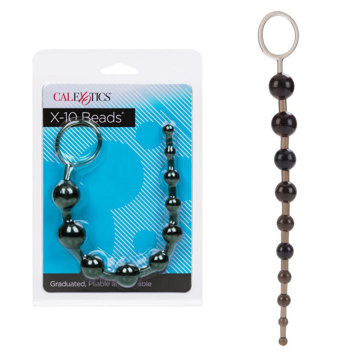 X-10 Beads - Black in Default Title – adult toy for women and couples from Love2b