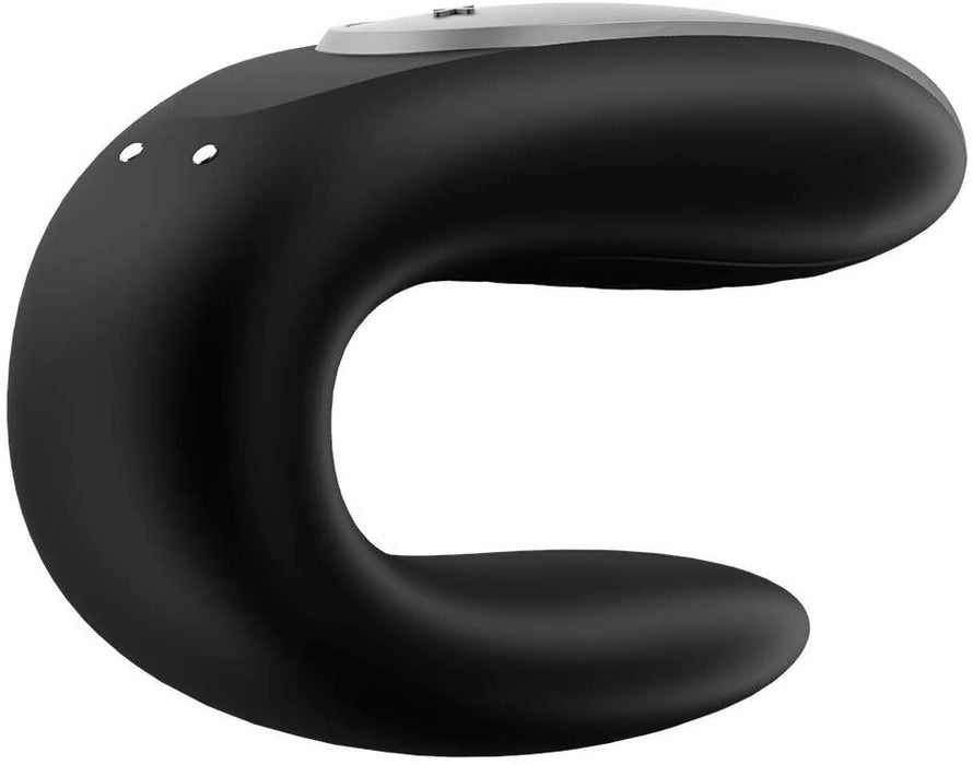 Satisfyer App Enabled Double Fun - Black in Default Title – adult toy for women and couples from Love2b
