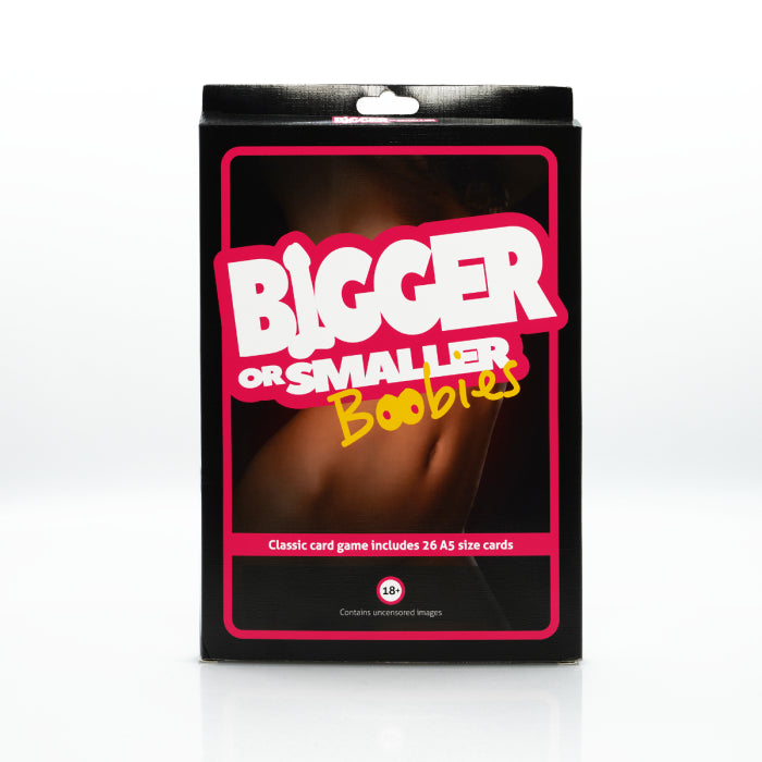 Play Wiv Me - Bigger or Smaller Boobs Card Game in Default Title – adult toy for women and couples from Love2b