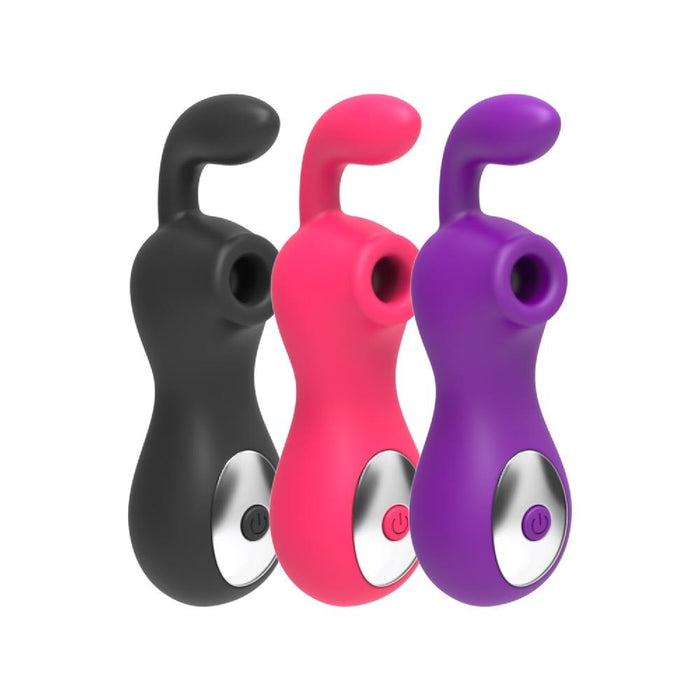 Love2b G Spot Clitoral Sucking Vibrator in Red – adult toy for women and couples from Love2b