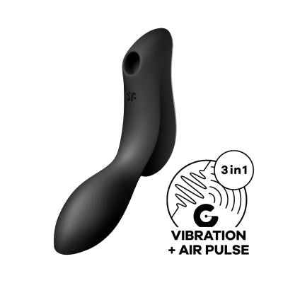 Satisfyer Curvy Trinity 2 - black in Default Title – adult toy for women and couples from Love2b