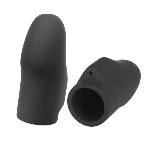 Electrastim Noir Explorer Silicone Finger Sleeves in Default Title – adult toy for women and couples from Love2b