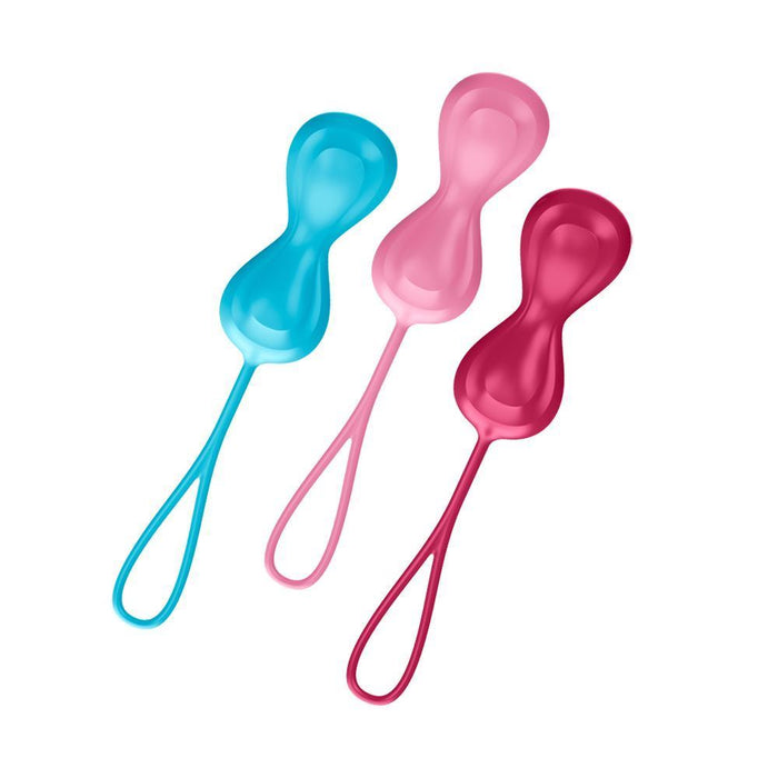 Satisfyer Balls (Set of 3) Double (7 Inch 2.11oz - 3.23oz) (Power Balls - set of 3) in Default Title – adult toy for women and couples from Love2b