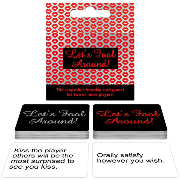 Let's Fool Around! Card Game in Default Title – adult toy for women and couples from Love2b
