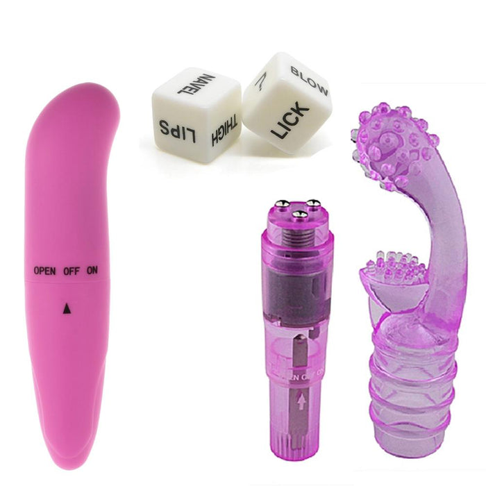 Couples Vibrator Play Set in Default Title – adult toy for women and couples from Love2b
