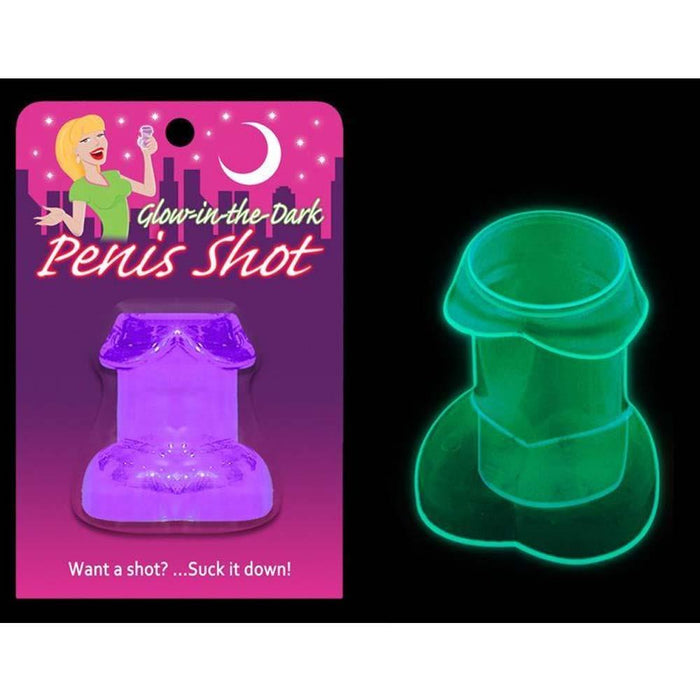 Glowing Penis Shot - Purple in Default Title – adult toy for women and couples from Love2b