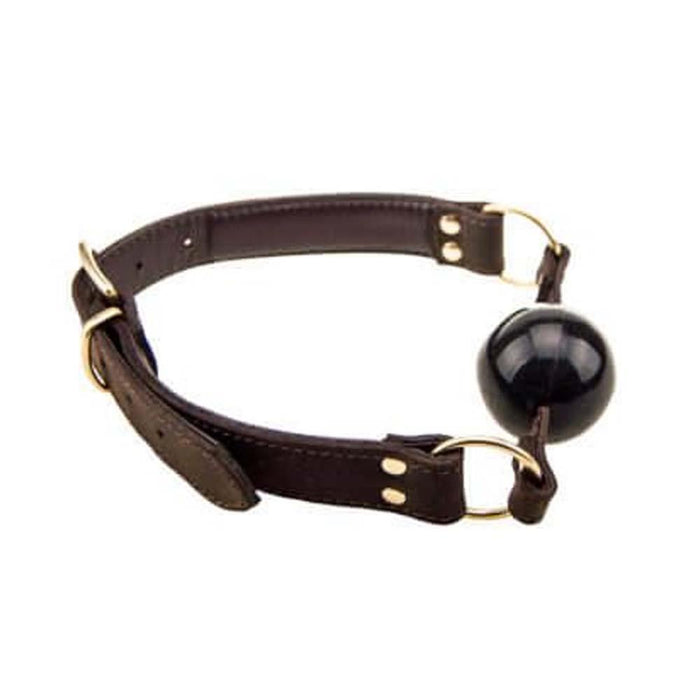 BOUND Nubuck Leather Solid Ball Gag