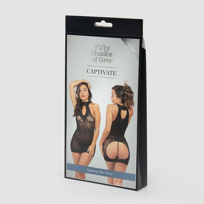 Fifty Shades of Grey Captivate Spanking Mini Dress OS