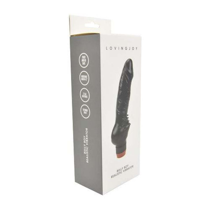 Loving Joy Bully Boy Realistic Vibrator Black