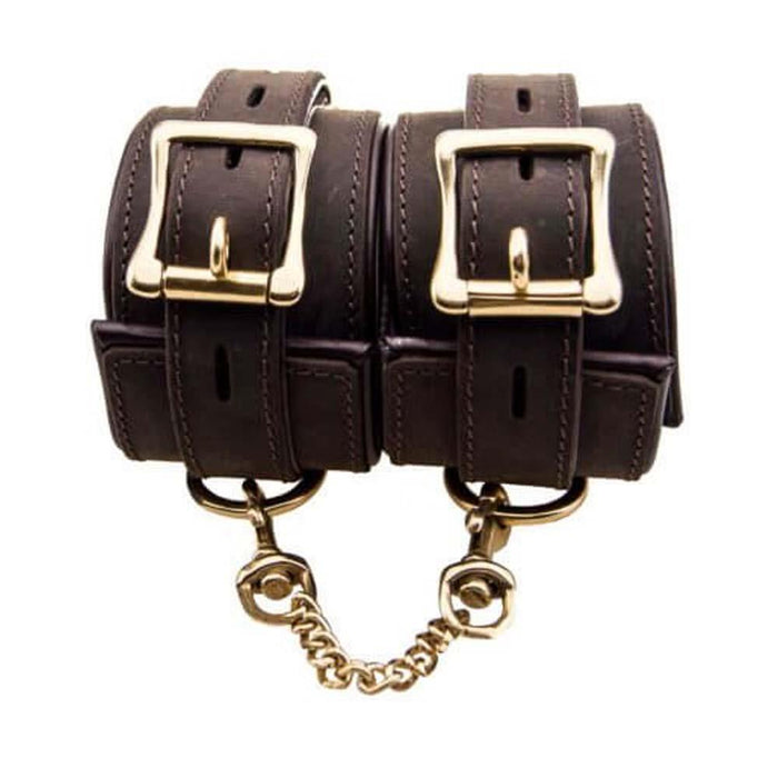 BOUND Nubuck Leather Wrist Restraints