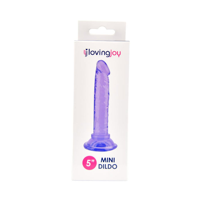 Loving Joy 5 Inch Beginners Dildo Purple