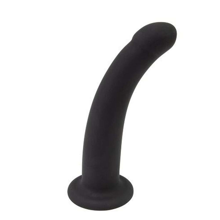 Loving Joy Curved Dildo de silicona de 5 pulgadas con ventosa