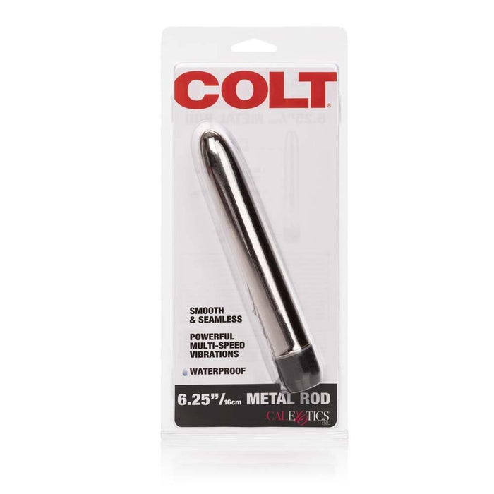 COLT 6.25" Metal Rod - Silver Vibrator