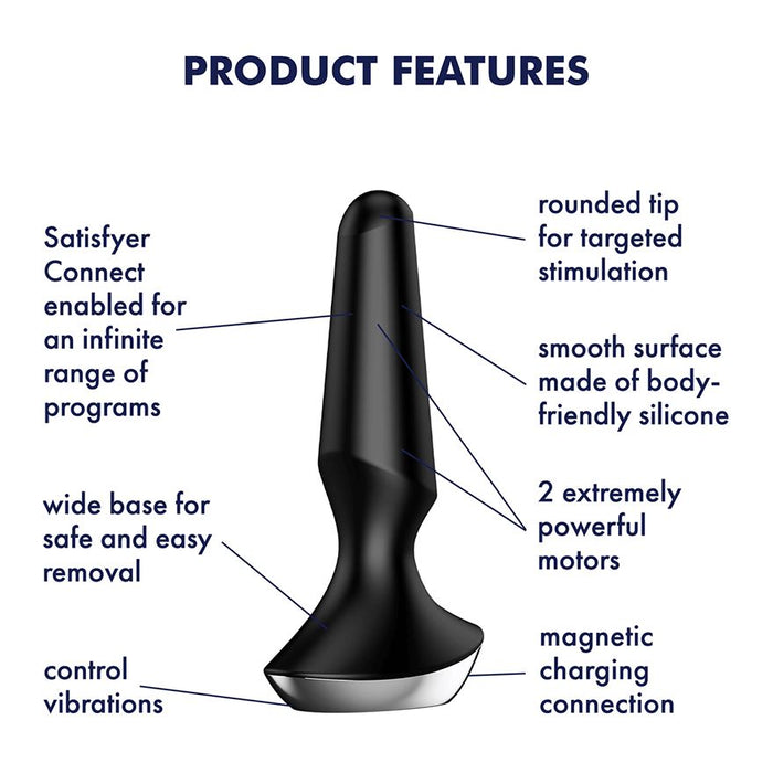 Satisfyer Plug-ilicious 2 Black