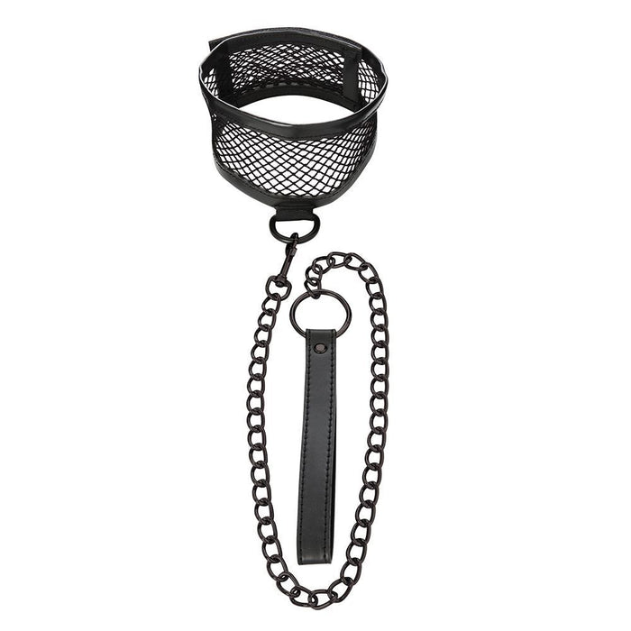 S&M Fishnet Collar & Leash