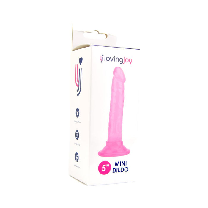 Loving Joy 5 pollici principianti Dildo rosa