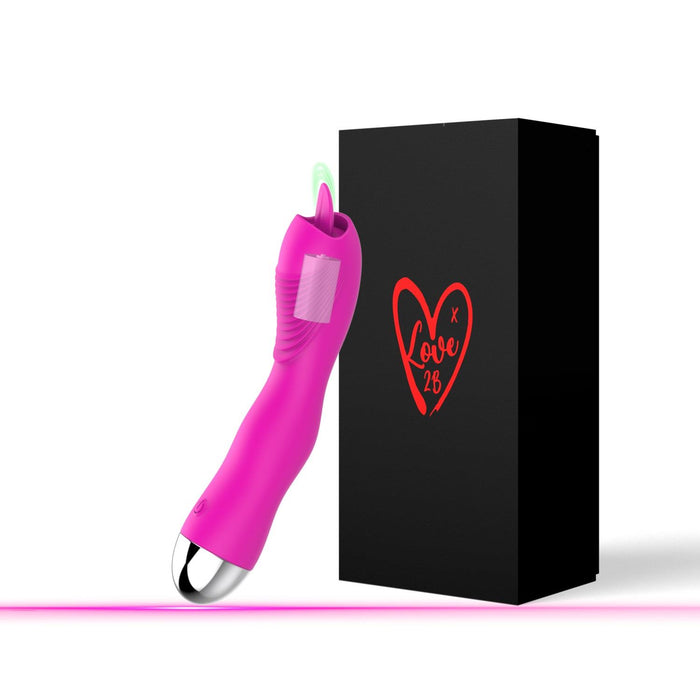 Love2b G-Spot Licking Vibrator - 12-Frequency Vibration for Ultimate Pleasure!