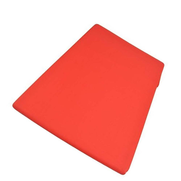 Bound to Please PVC Bed Sheet One Size Red