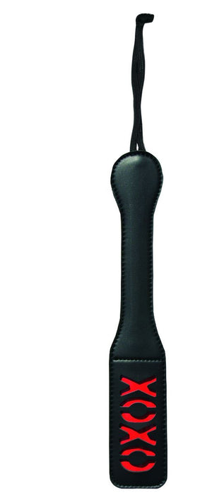 S&M XOXO Paddle Black