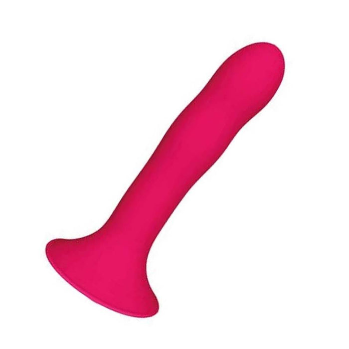 Adrien Lastic Cushioned Core Suction Cup Slim Silicone Dildo 6.8 Inch