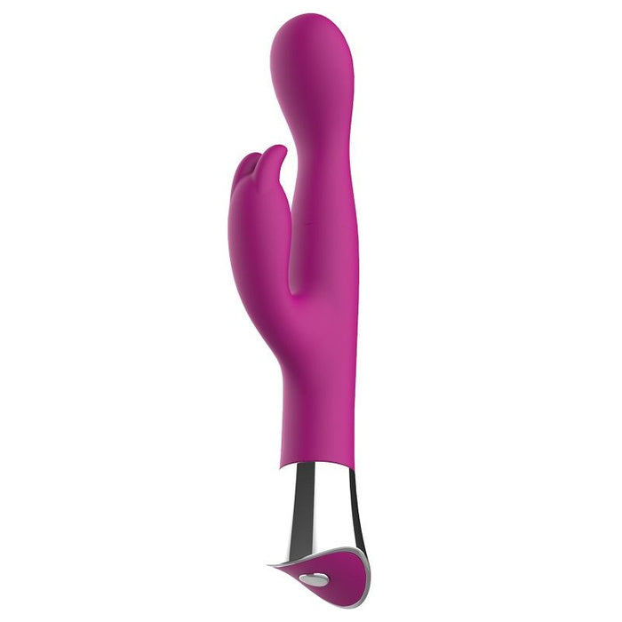 Vibratore di coniglio in silicone slim 10 funzione Loving Joy viola