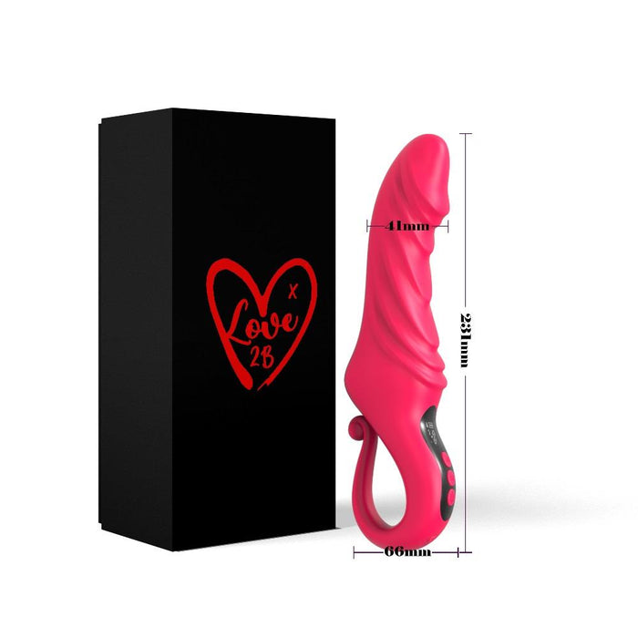 Love2b Premium Heated G Spot Vibrator Dildo