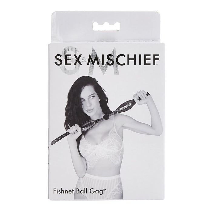 S&M Fishnet Ball Gag