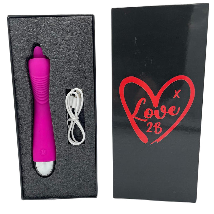 Love2b G-Spot Licking Vibrator - 12-Frequency Vibration for Ultimate Pleasure!