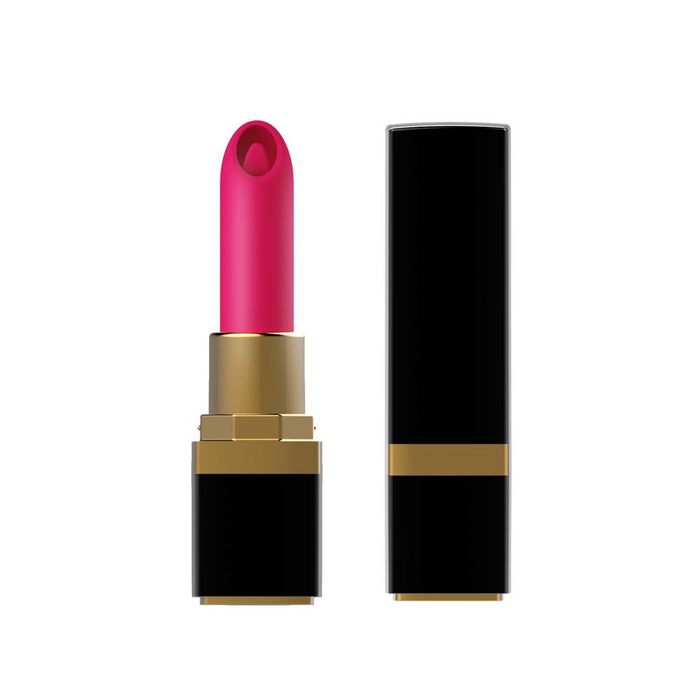 Love2b Lipstick Bullet Vibrator Powerful With Tongue Teasing Discreet Waterproof