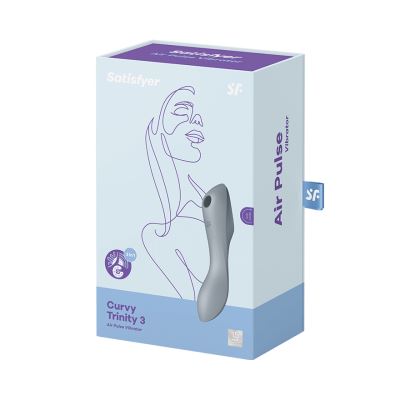 Satisfyer Curvy Trinity 3 - bluegrey