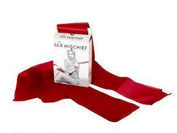 S&M Silky Sash Restraints - Red