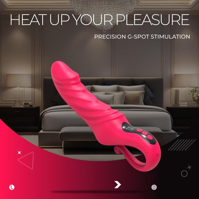 Love2b Premium Heated G Spot Vibrator Dildo