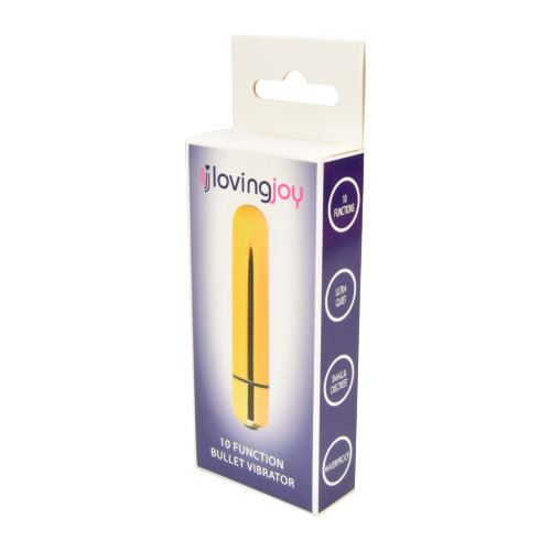 Loving Joy 10 Funktionen Gold Bullet Vibrator