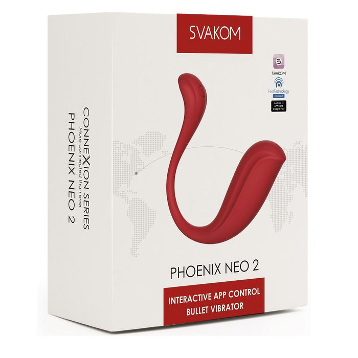 Svakom Phoenix Neo 2 Interactive App Controlled Vibrator